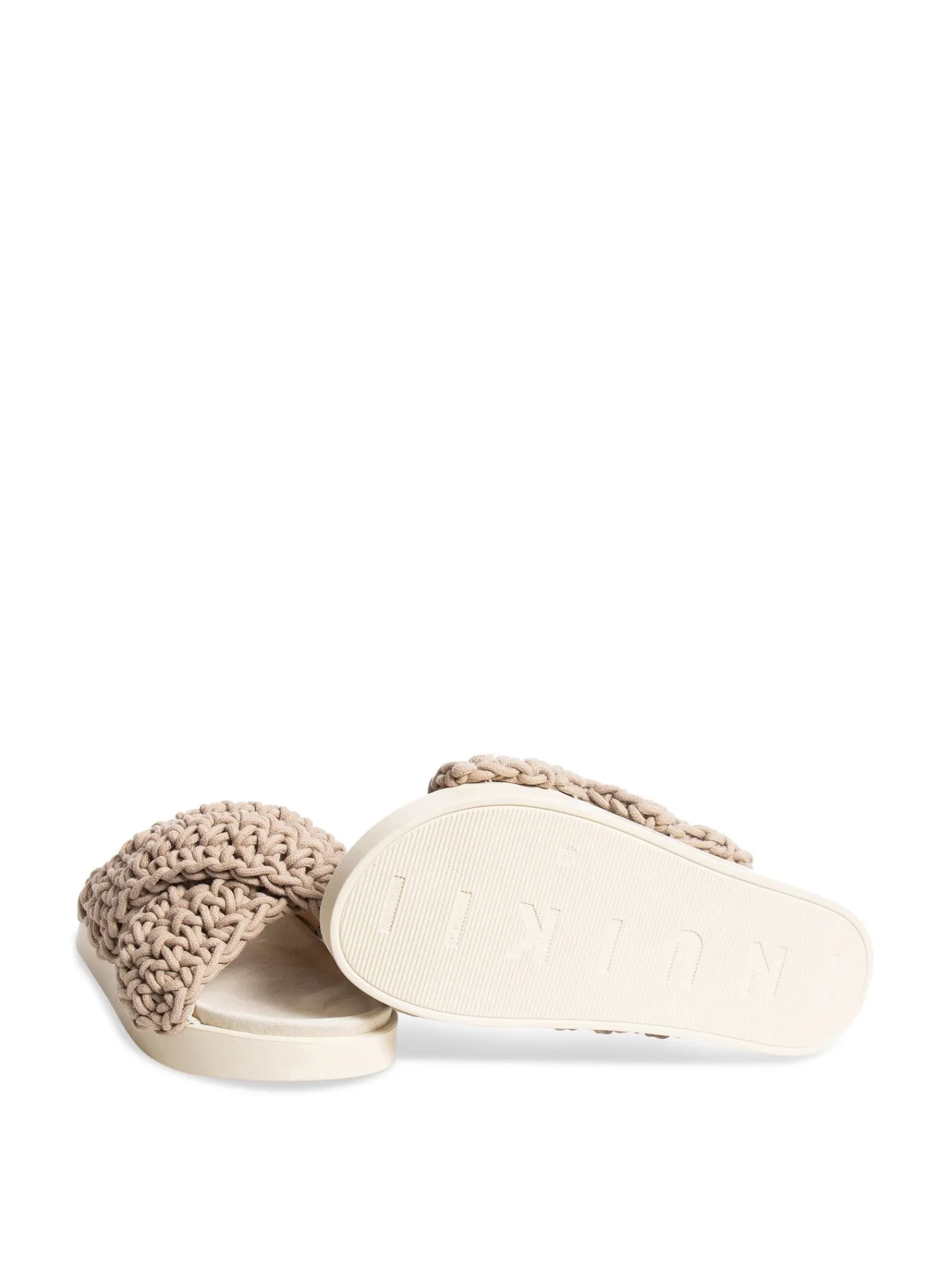 INUIKII Sandal Woven Taupe^ Sandaler