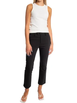 IVY Byxaalice Cropped Flare Black^ Byxor