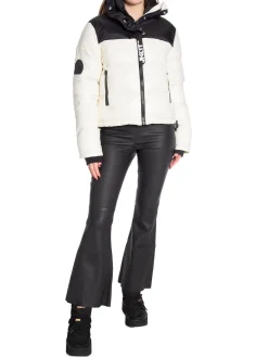 JACK1T Jacka Diamond Down Alps Slick Crop White^ Jackor & Kappor