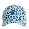 J.Lindeberg J.Lindberg Keps Arlene Leopard Aruba Blue^ Mössa