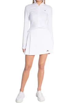 J.Lindeberg Kjol Sierra Pleat Golf White^ Sport & Träning