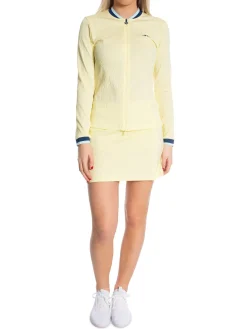 J.Lindeberg Troja Leonor Mid Layer Wax Yellow^ Sport & Träning
