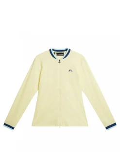 J.Lindeberg Troja Leonor Mid Layer Wax Yellow^ Sport & Träning
