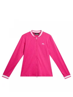 J.Lindeberg Troja Leonor Mid Layer Fuchasia Purple^ Sport & Träning