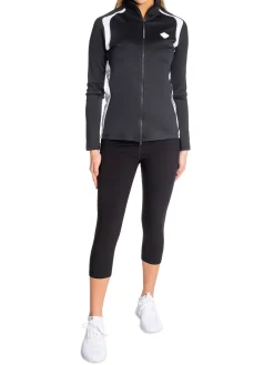 J.Lindeberg Troja Solar Full Zip Mid Layer Black^ Sport & Träning