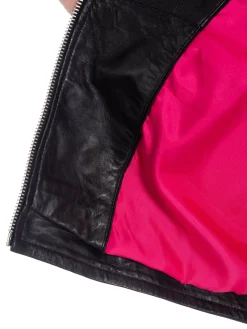 Jofama Skinnjacka Wilma Boxy Biker Black^ Jackor & Kappor