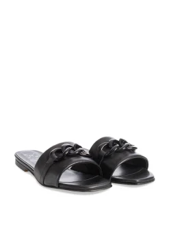 KMB Shoes Kmb Sandal Napa Black A6050^ Sandaler