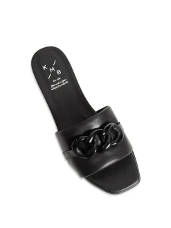 KMB Shoes Kmb Sandal Napa Black A6050^ Sandaler