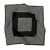 Le Scarf Sjal No. 16 Black & Cream^ Sjalar & Halsdukar