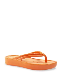 Lemon Jelly Sandal Mare 12 Tangerine^ Flip-Flops
