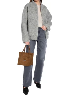 Levete Room Jacka Felizia Light Grey Mel^ Jackor & Kappor