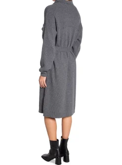 Levete Room Klanning Winni 1 Dark Grey Mel^ Klänningar