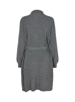 Levete Room Klanning Winni 1 Dark Grey Mel^ Klänningar