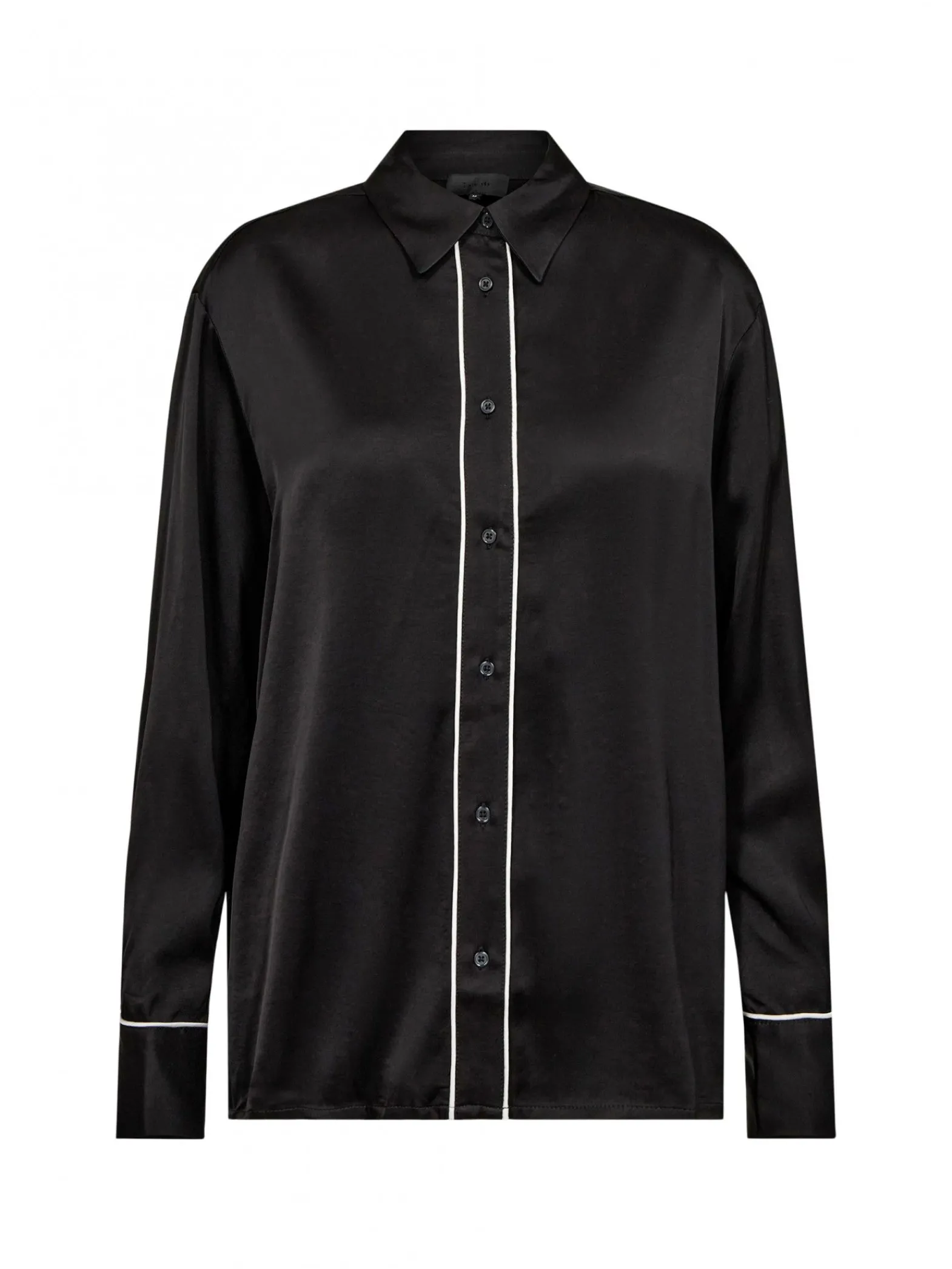 Levete Room Skjorta Estel Black Combi^ Blusar