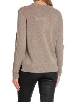 Levete Room Troja Lr Eloise Pullover Walnut Melan^ Tröjor & Koftor