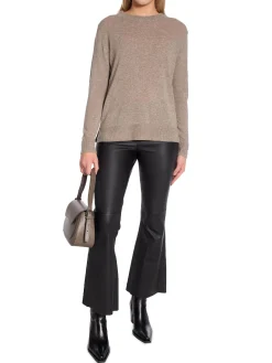 Levete Room Troja Lr Eloise Pullover Walnut Melan^ Tröjor & Koftor