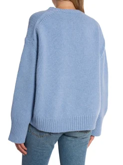 Levete Room Troja Perle Cashmere Blue^ Tröjor & Koftor
