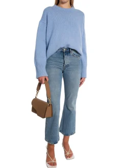 Levete Room Troja Perle Cashmere Blue^ Tröjor & Koftor