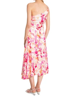 Lily Mcbee Klanning Robe Fleuri Pink^ Klänningar