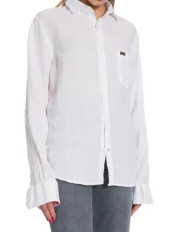 LOIS Jeans Lois Skjorta Lucas Air Linen White^ Skjortor