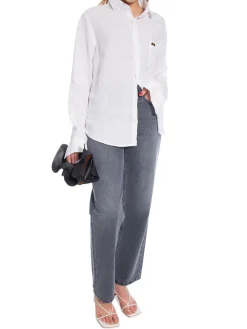 LOIS Jeans Lois Skjorta Lucas Air Linen White^ Skjortor
