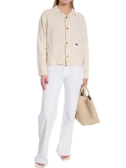 LOIS Jeans Lois Skjorta Vega Linen Ecru^ Skjortor