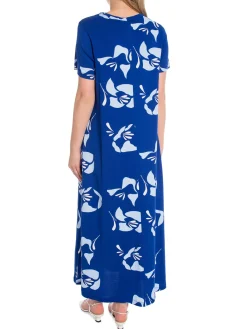 Marimekko Klanning Kalliokielo Helakka Blue/ Off White^ Klänningar