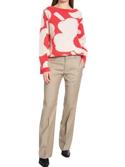 Marimekko Troja Suunta Unikko Pullover /Off White^ Tröjor & Koftor