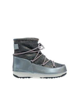 Moon Boot Low Lurex Grigio Argento^ Boots