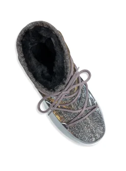 Moon Boot Low Lurex Grigio Argento^ Boots