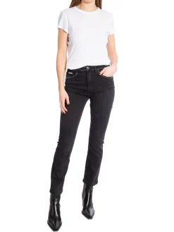Mos Mosh Jeans Everest Metal Black Ankle^ Jeans