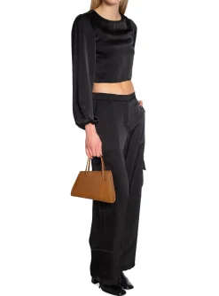 Neo Noir Blus Aura Heavy Sateen Black^ Blusar