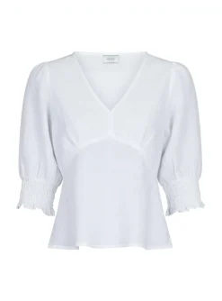 Neo Noir Blus Faya Linen White^ Blusar
