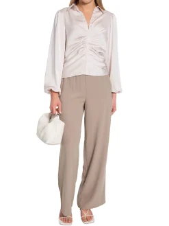 Neo Noir Blus Mille Heavy Sateen Ivory^ Blusar