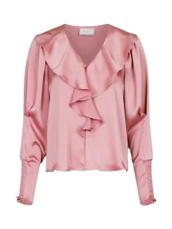 Neo Noir Blus Sandie Sateen Light Pink^ Blusar