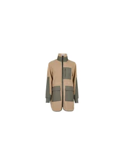 Neo Noir Jacka Flake Teddy Dusty Mint^ Jackor & Kappor