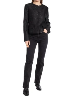 Neo Noir Jacka Helina Sequins Black^ Jackor & Kappor