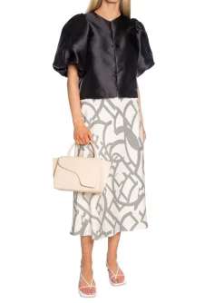Neo Noir Kjol Bovary Line Shapes Off White^ Kjolar
