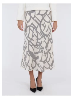 Neo Noir Kjol Bovary Line Shapes Off White^ Kjolar