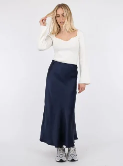 Neo Noir Kjol Bovary Navy^ Kjolar