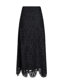 Neo Noir Kjol Daia Embroidery Black^ Kjolar