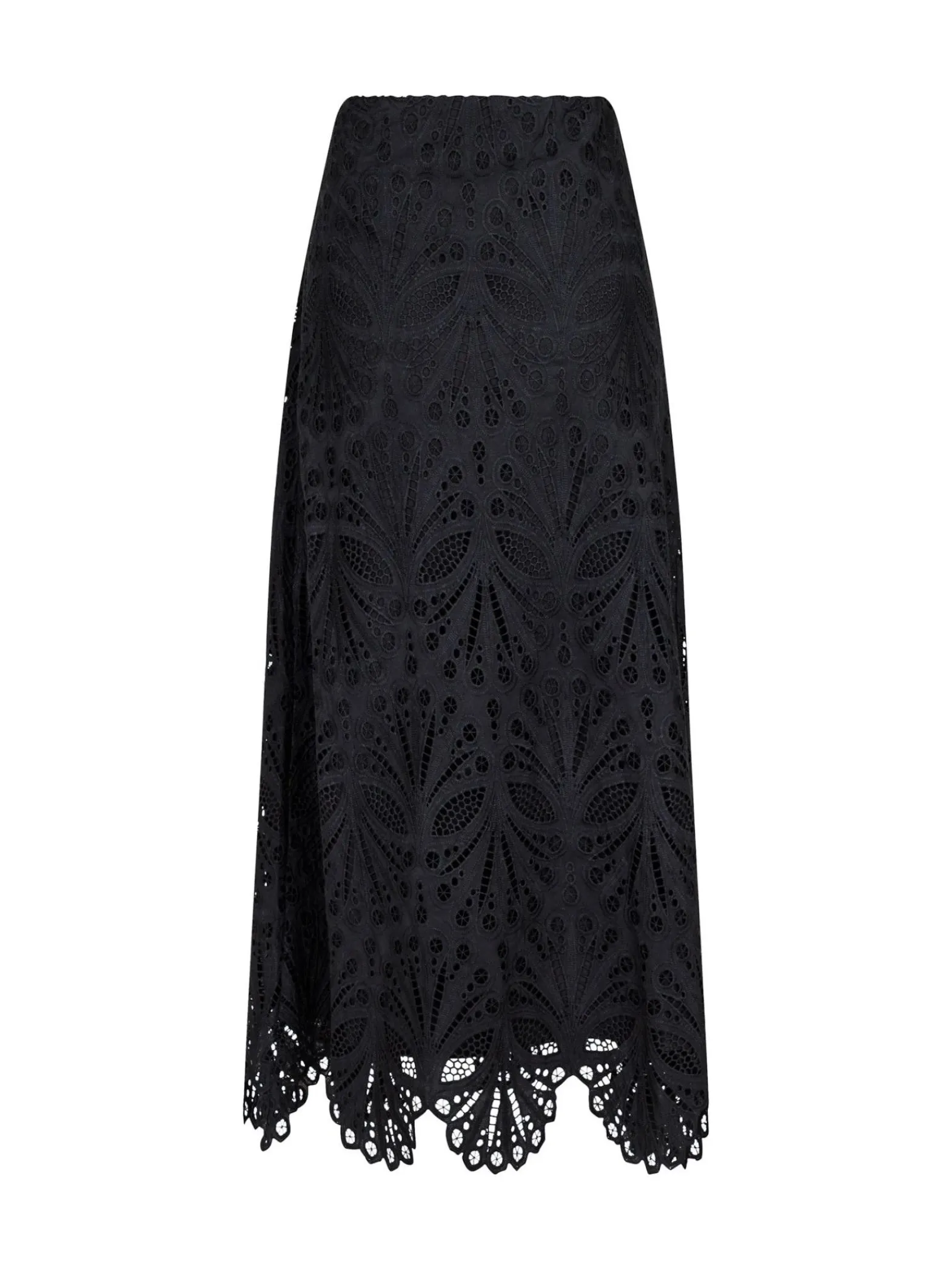 Neo Noir Kjol Daia Embroidery Black^ Kjolar