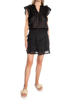 Neo Noir Kjol Donna S Voile Black^ Kjolar