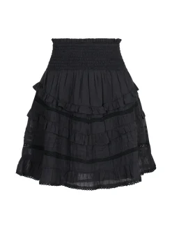 Neo Noir Kjol Donna S Voile Black^ Kjolar