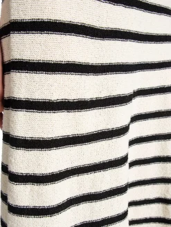 Neo Noir Kjol Etti Boucle Knit Black Striped^ Kjolar