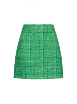 Neo Noir Kjol Helmine Boucle Green^ Kjolar
