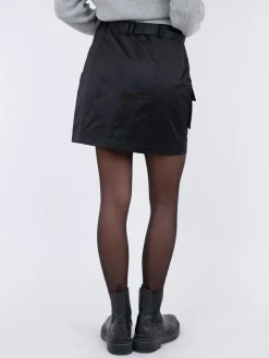Neo Noir Kjol Le Nylon Black^ Kjolar