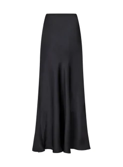 Neo Noir Kjol Vicky Heavy Sateen Black^ Kjolar