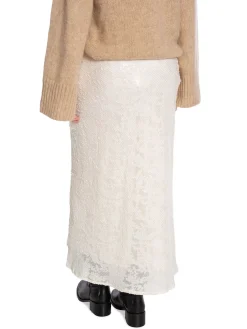 Neo Noir Kjol Vicky Sequins Ivory^ Kjolar