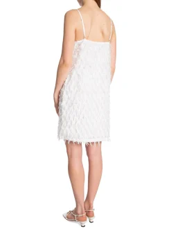 Neo Noir Klanning Lilja Fringe Off White^ Klänningar